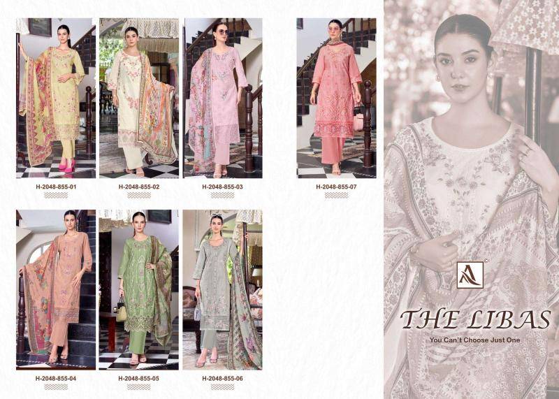 Alok suits the libas lawn Dress material suppliers in Mumbai